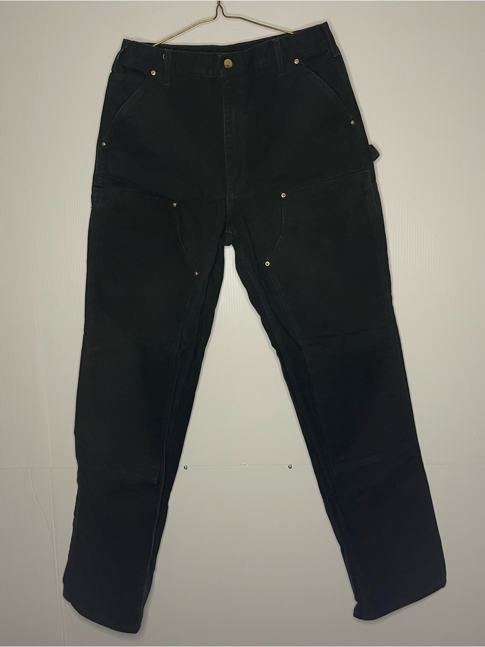 Carhartt Black Work Fit Men's Jeans with Utility Pockets
